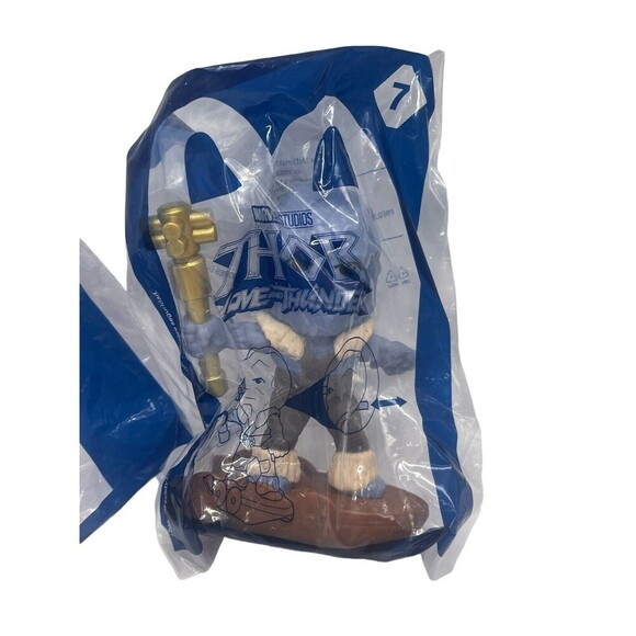 McDonald’s 2022 Thor Love and Thunder Movie Happy Meal Toys Thor #1 #5 #7 - Picture 7 of 10